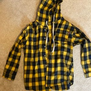Hooded flannel